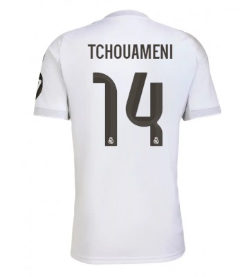Real Madrid Aurelien Tchouameni #14 Hemmatröja 2025-26 Kortärmad